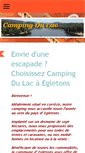 Mobile Screenshot of camping-egletons.com